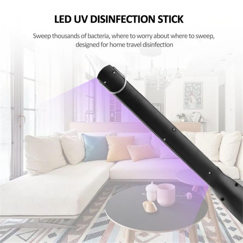 UV Germicidal lamp Disinfection Lamps Portable Sterilization Lamp Mobile UV-C Sanitizer Suitable for car Toilet Lounge Area