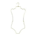 thumbnail image 3 of Colgadora de bikini plegable organizador de lencería forma del cuerpo 32.6x15.7 pulgadas para mujeres colgador de traje de baño de accesorios Dorado, 3 of 8