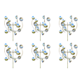 thumbnail image 1 of Jardín Hierro Forjado Molino Viento Decorativo Ornamento Arte Artesanía Rotación Viento Spinner, 1 of 5