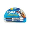Magnetic Clip Eraser Fine Bullet Tip, Assorted
