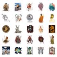 thumbnail image 5 of Pegatinas Greeks Mythologys Aesthetics, impermeables, 50 unidades/lote, 5 of 5