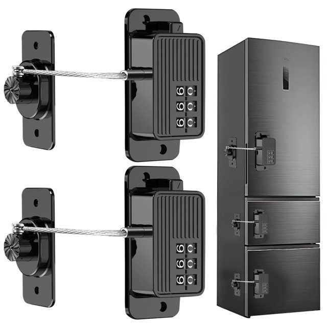 Cerradura de puerta para frigorífico, frigorífico y congelador WILNIRY con contraseña