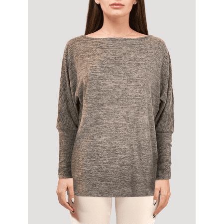Sonja By Sonja Women's Morgan Bree Boat Neck Batwing Top