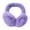 Purple, variant on Earmuffs For Women Fashion Unisex Warm Furry Winter Outdoor EarMuffs Foldable Ear Warmer