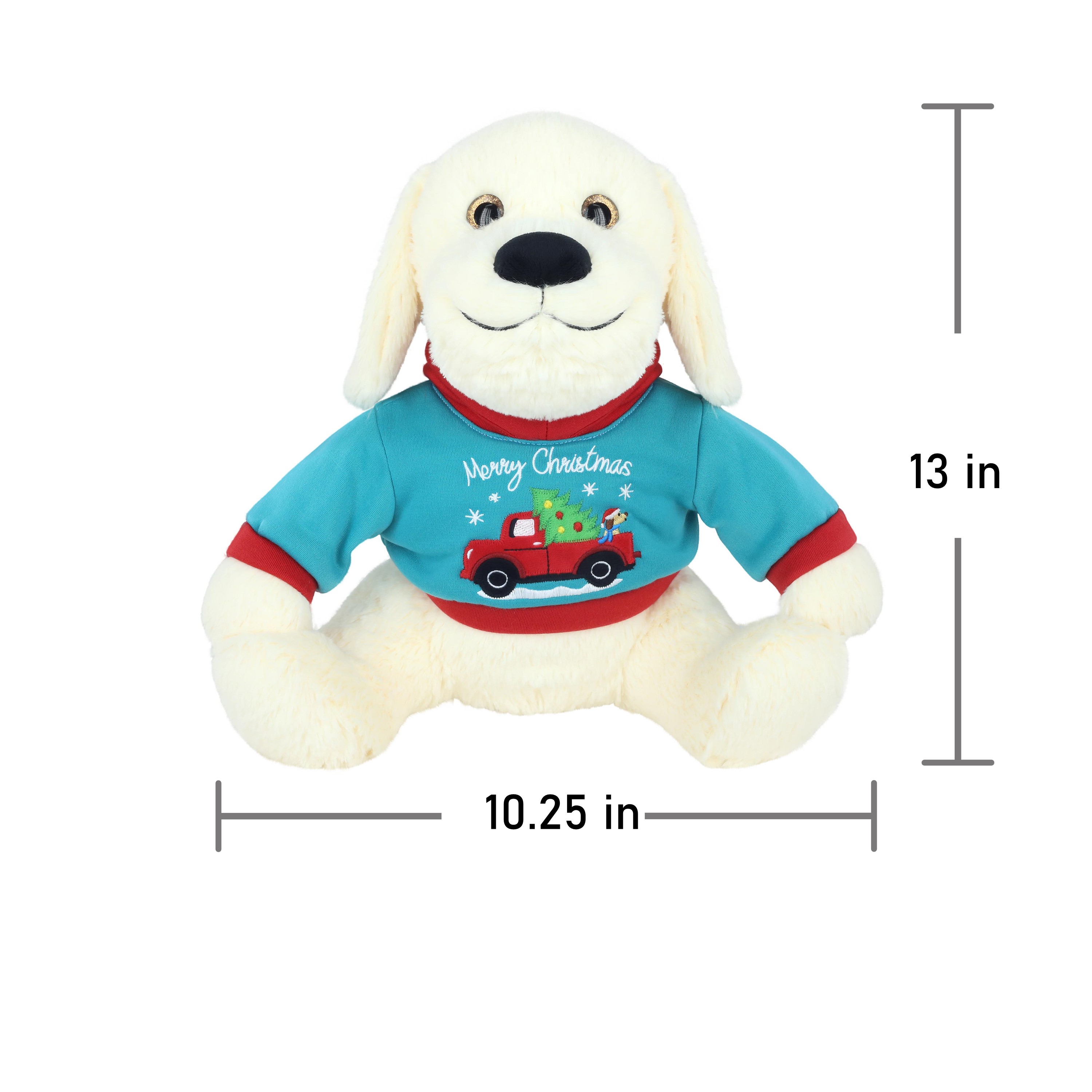Holiday Time 13 inch Friends In Hoodie Plush Toy