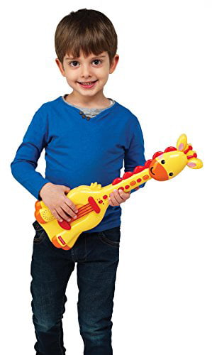 OEM Fisher Price Baby Toddler Giraffe Guitar Instrument Music Batteries Included 