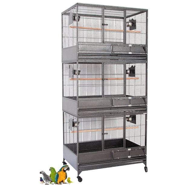 Thumbnail for Tempered Commercial Parrot Cages For Bird Breeders