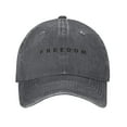 thumbnail image 1 of Freedom Baseball Cap Unisex Hats For Men Women Adjustable Trucker Hat, 1 of 7