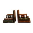 thumbnail image 2 of 2 piezas de adornos de libros falsos, sujetalibros, sujetalibros de madera, cajas decorativas para libros, libros Alto y delgado, 2 of 7