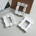thumbnail image 4 of Huanledash 2Pcs Photo Frames Anti-deformed Vintage Resin European Style Mini Picture Frame Background Decoration for Gift, 4 of 8