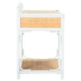 thumbnail image 3 of SAFAVIEH Bea Coastal 1 Drawer 1 Shelf Nightstand, White/Natural, 3 of 14