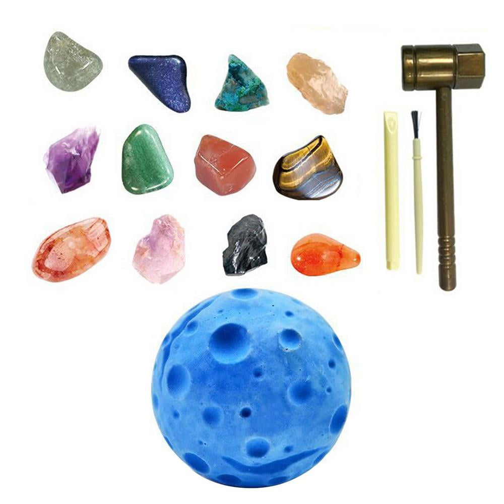 Crystal Gemstones Excavation Digging Kit Science Kits for Kids 