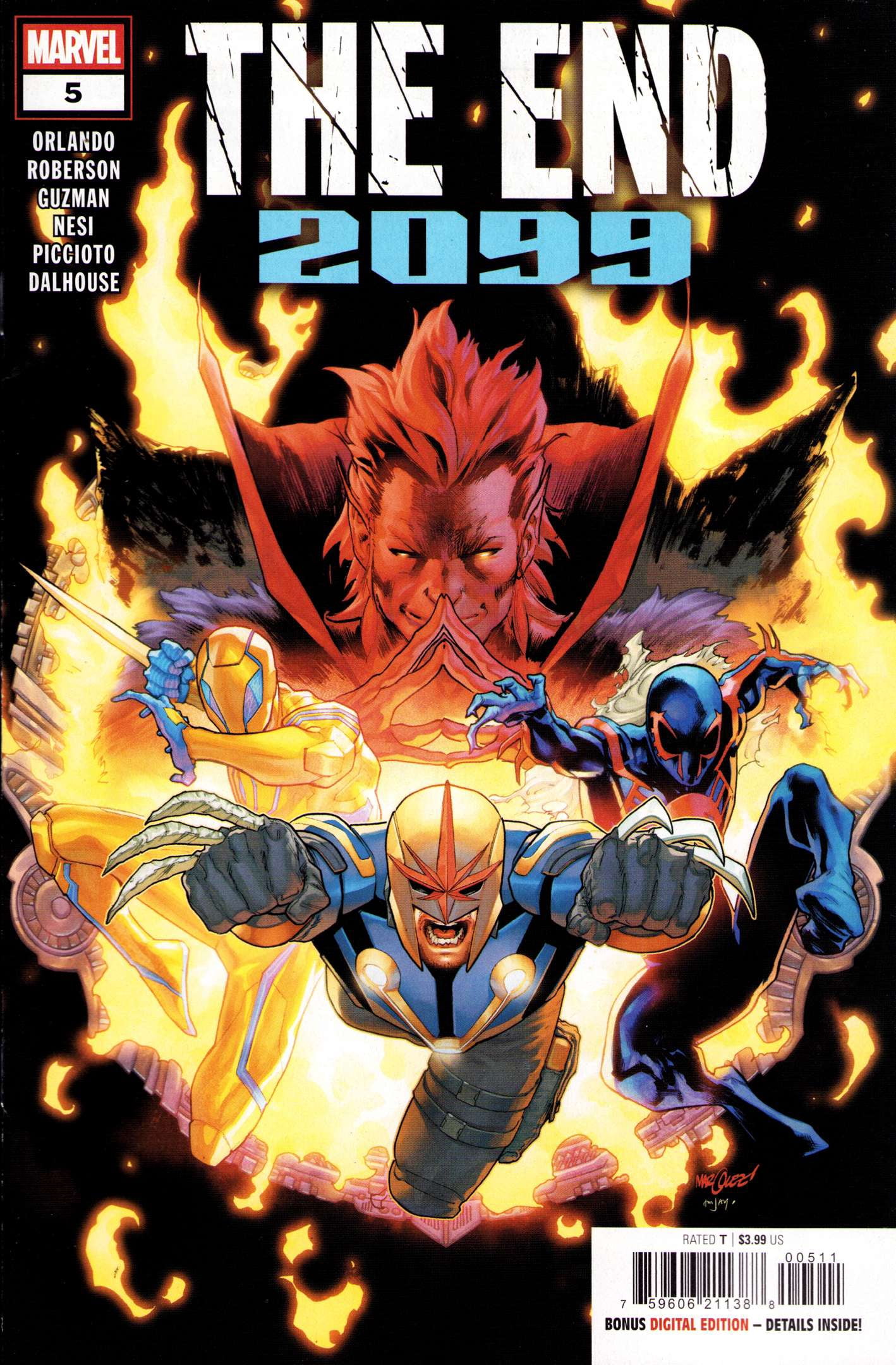 Cover of The End 2099 #5
