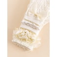 thumbnail image 3 of YooGuoGuo Women's 5 Pairs Bow Lace Ruffled Ankle Socks, 3 of 4