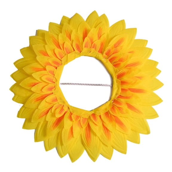 Giaone Sunflower Hat Party Hat Music Festival Costume Hat Kids Photo Headgear