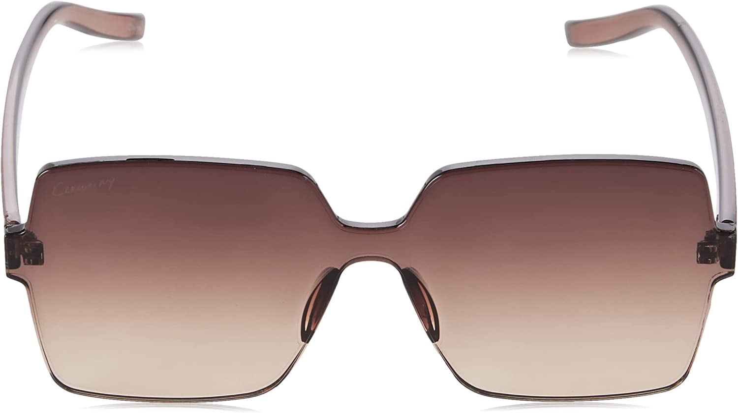 Circus NY by Sam Edelman Women's CC467 Shield UV400 Protective Square Fashion Sunglasses, 62mm