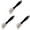 Black*3, variant on Suede Brush & Nubuck Cleaner, 3-Way Suede Cleaning Brush for Shoes, Suede Shoe Brush & Suede Cleaner, Rubber Bristles, Welts, Nylon/Brass Lift Dirt from Shoes, Boots, Bags & Purses