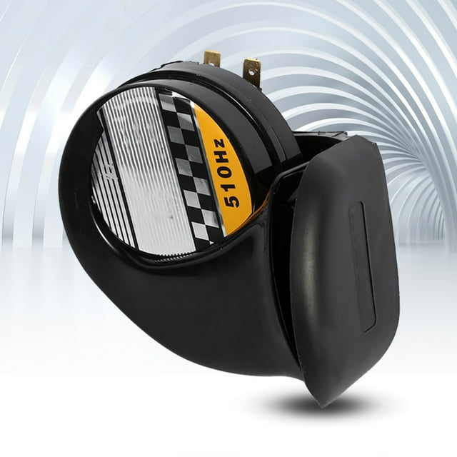 Mini Bocina Electrónica De Caracol, Mini Bocina Electrónica Universal De Caracol Para Altavoz De Voz Fuerte De Motocicleta 12V 510HZ