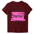thumbnail image 1 of Blusas de Manga Corta para las Mujeres Divertido Impreso Cuello Redondo Tee, Vintage Humor Gráfico Blusas de Primavera para las Mujeres, 1 of 3