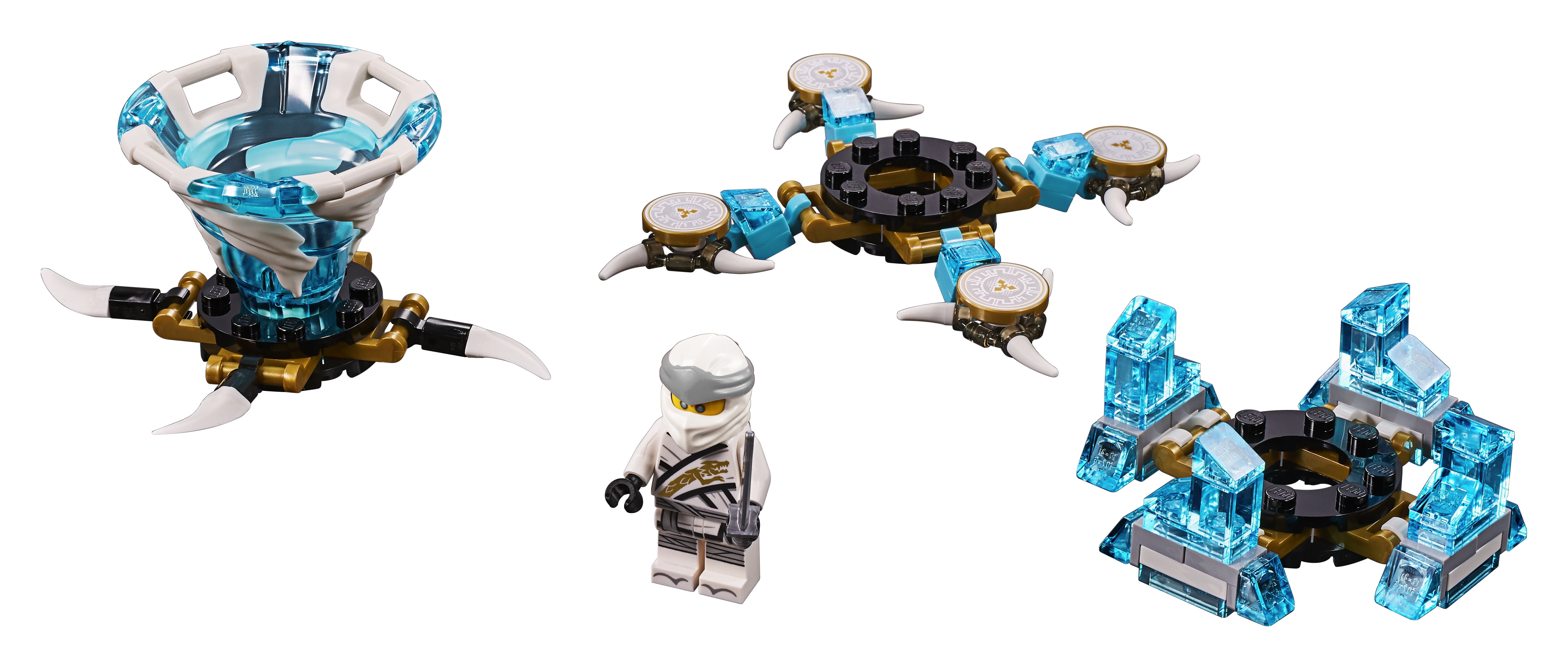 あのページ 12点セット LEGO Ninjago Spinjitzu Zane 70661 ao Melhor Preço