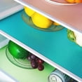 thumbnail image 1 of Revestimientos para refrigerador, tapetes para refrigerador de EVA lavables, revestimientos para estantes de refrigerador, tapetes para refrigerador cortables, almohadillas para mesa con cajones,, 1 of 1