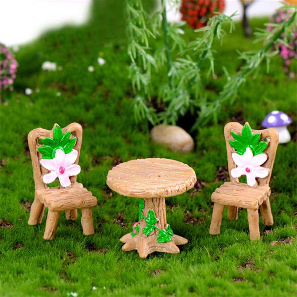 Cute Flower Fairy Micro Landscape Craft Garden Ornament Fairy Dollhouse Decor
