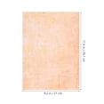 thumbnail image 2 of ETHZZLE 100Pcs Brown Antique Style Writing Paper for Letter Stationery and Personal Notes, 2 of 4