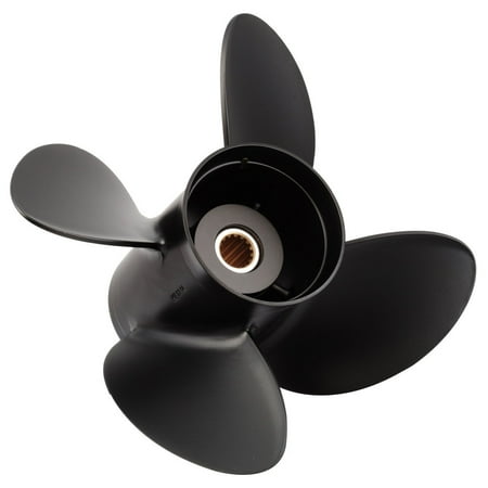 UPC: 0824375006074 | Solas 1513-145-17 Amita 4 Aluminum 4  Blade Boat Propeller  RH  14.5 In. Diameter x 17 In. Pitch x 15  Spline