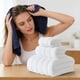 thumbnail image 5 of Set de toallas de baño pack de 3 microfibra suave absorbente para ducha y baño, secado rápido, suave para la piel, duradero y resistente a las pastillas para uso diario, 5 of 6