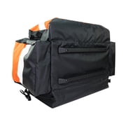 LINE2design Elite Trauma First Aid Medical Bag, Firefighter, EMT, Paramedic, Orange, 600D Polyester - 1 Count