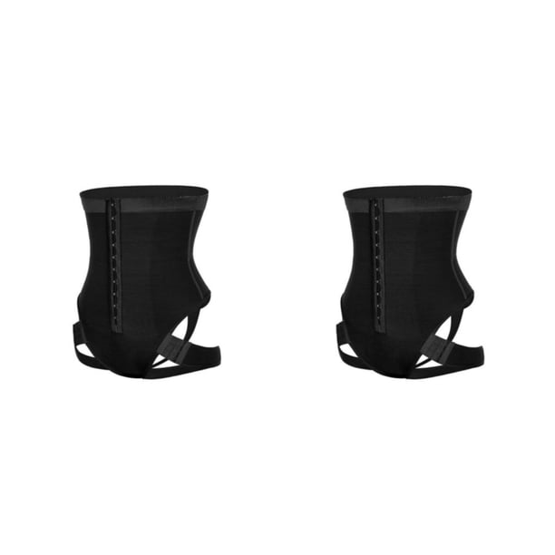 Qarigey Entrenador de glúteos y abdomen ligero y transpirable de nailon, bragas de control de abdomen duraderas y ajustables, cómodas Type1 NO1