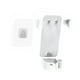thumbnail image 4 of Soporte organizador para rizador de pelo de pared, soporte para peines, sin taladro, para baño en casa. blanco, 4 of 7