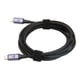 thumbnail image 1 of Cable USB C a USB C multifunción 8K 60Hz alta velocidad 20Gbps PD 100W carga rápida USB 4,0 Cable de datos magnético 78,7 pulgadas, 1 of 8