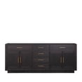 thumbnail image 3 of Abbey 80 in W x 22 in D Black Oak Double Bath Vanity, 3 of 6