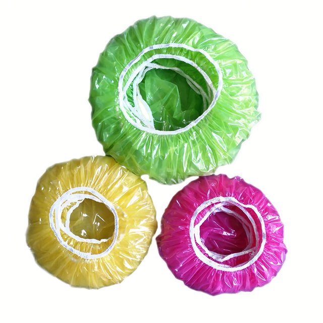 Fundas de almacenamiento para cuencos de comida TCOTBE 60, elásticas, reutilizables, sin BPA