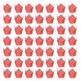 thumbnail image 1 of 50 moldes para cupcakes con forma de tulipán, mini moldes para muffins con forma de tulipán para fiestas de San Valentín. Rojo, 1 of 6