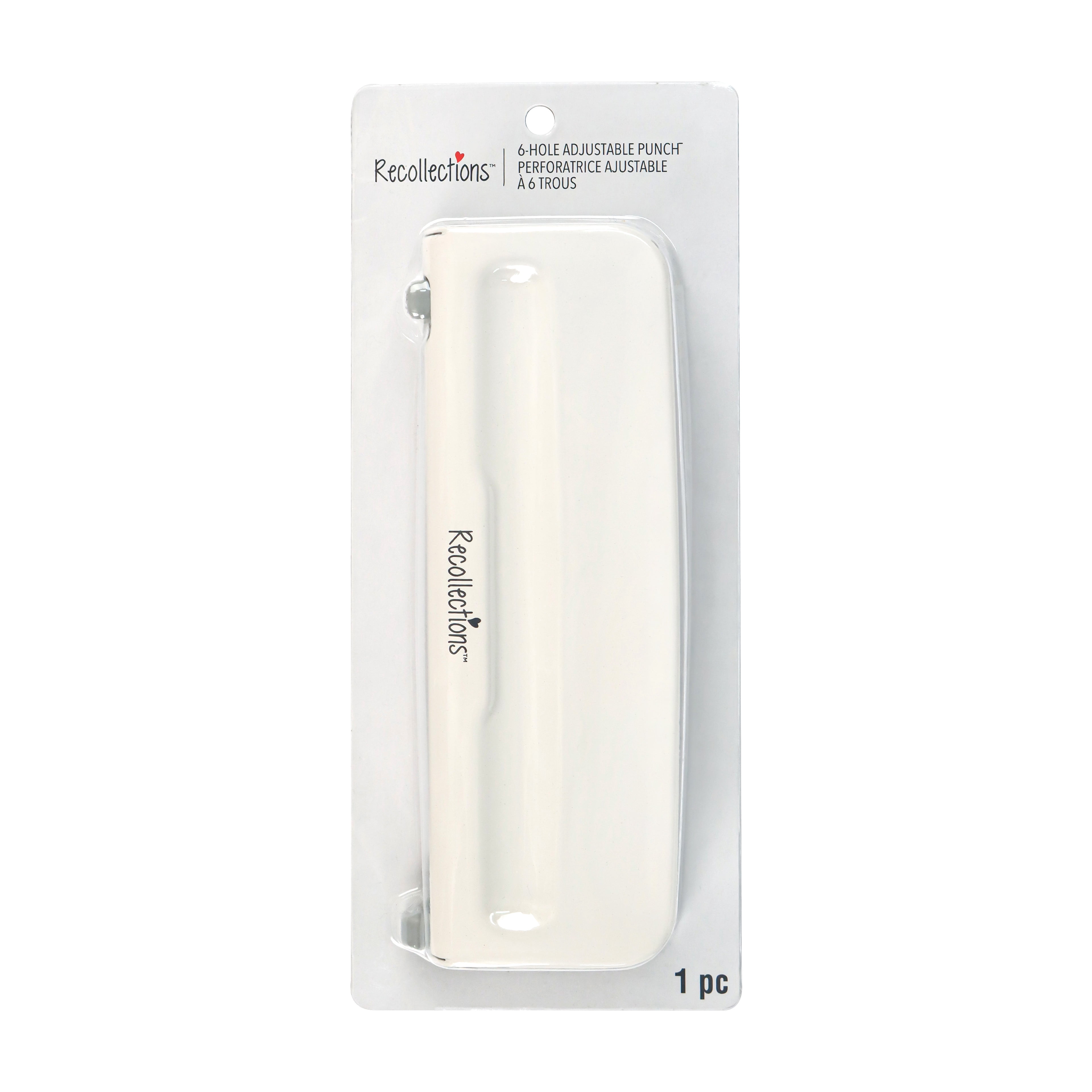 Recollections 6-Hole Adjustable Punch, 6 Pack