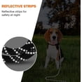 thumbnail image 3 of Correa para perros de 10 m, correa para perros de cuerda larga con asa acolchada para perros pequeños y grandes, color negro TUNC Sencillez, 3 of 5