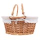 thumbnail image 2 of GOOHOCHY Cesta de huevos de mano, cesta para almacenar alimentos, cesta de frutas multifunción, cesta de picnic tejida a mano, 2 of 8