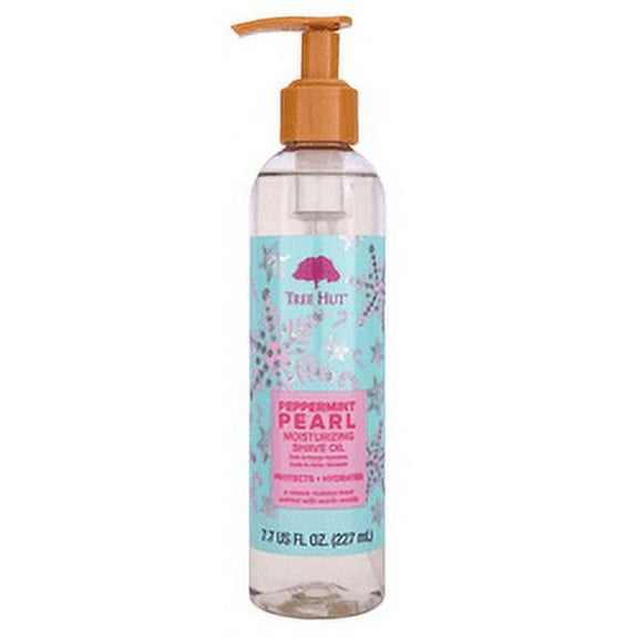 Tree Hut Bare Peppermint Pearl Hydrating & Moisturizing Shave Oil, 7.7 fl oz.