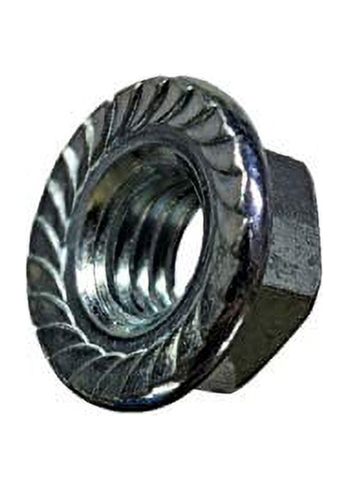 Hard-to-Find Fastener 014973242541 Coarse Hex Serrated Flange Nuts, 3/8-16, Piece-100