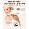 thumbnail image 5 of Masajeador Shiatsu 6D para Cuello y Hombros con Calor, Masajeador de Espalda de Amasado Profundo de Tejido para Aliviar el Dolor Muscular, 5 of 5