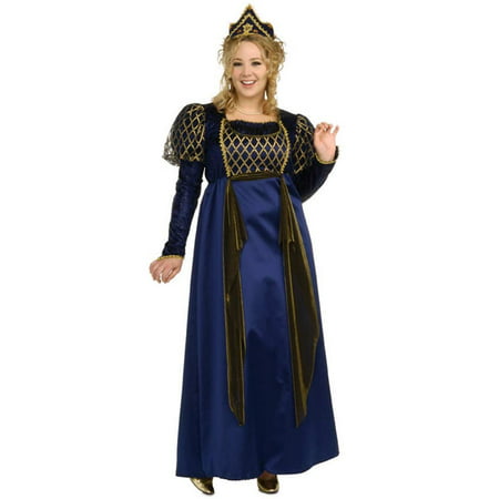 Renaissance Queen Plus Size Adult Costume - Plus Size
