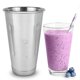 thumbnail image 1 of Vaso de malta EHOMEA2Z de acero inoxidable de 900 ml para batido de helado, 1 of 8