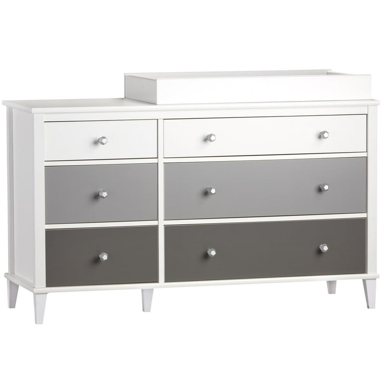 Little seeds monarch hill poppy 3 drawer changing table top