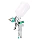thumbnail image 3 of Pulverizador de pintura de alta atomización, pulverizador de pintura para muebles de alimentación por gravedad de gran capacidad, verde, 3 of 14