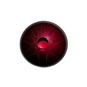 Idiopan Bella 6-Inch Tunable Steel Tongue Drum - Ruby Red