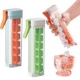 thumbnail image 1 of One-handed Ice Cube Mold, 2024 New [upgraded Version] One-handed Press Ice Cube Tray, Easy Release Reusable Ice Cube Tray And Mold, 1 of 5