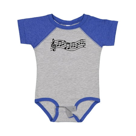 

Inktastic Music Staff Musical Gift Gift Baby Boy or Baby Girl Bodysuit