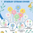 thumbnail image 2 of Silicone Soft Reusable Straw Cover BPA-free and Non Toxic Straw Cover for Avoiding Dust and Splashes, 2 of 5